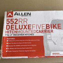 Bike Rack Allen Hitch Mount 5 Bike Carrier Not Saris