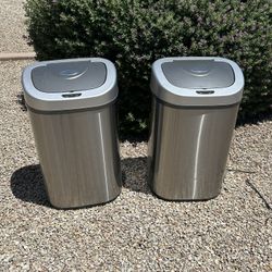 Battery Operated Trash Cans