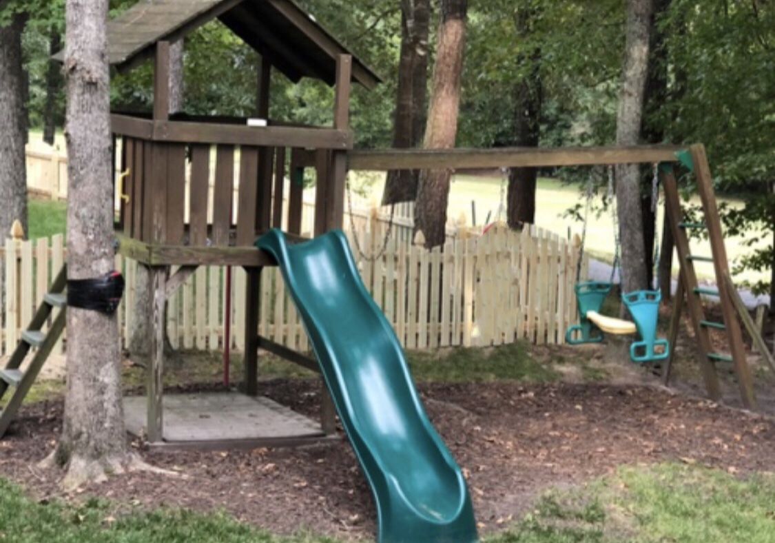 Wooden Playset / Swing Set