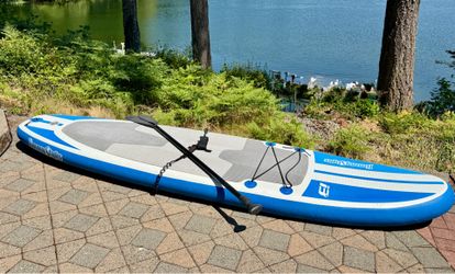 Inflatable paddle board