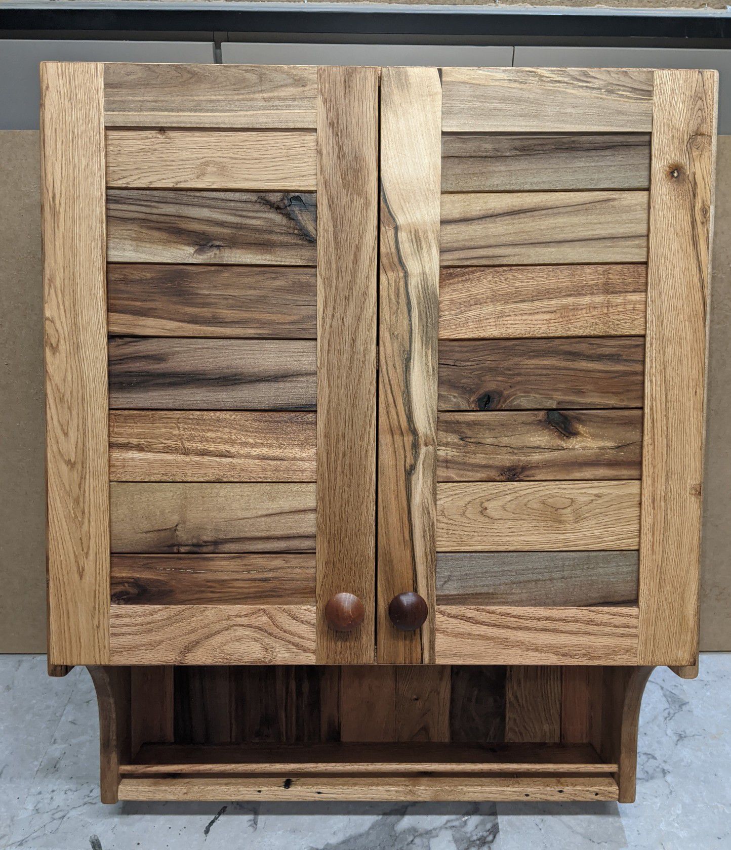 Handmade rustic cabinet