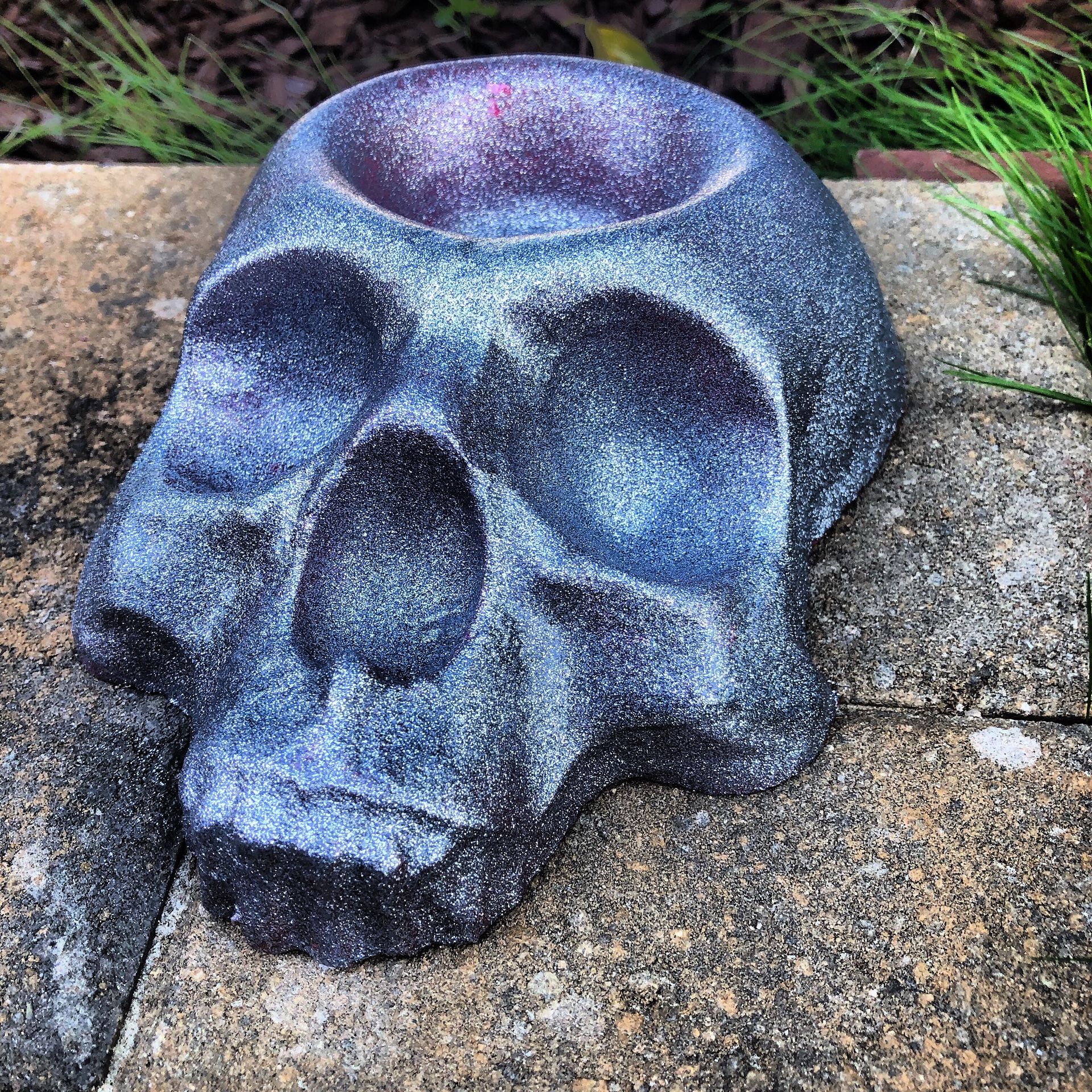 Skull candle holders/succulent pots!