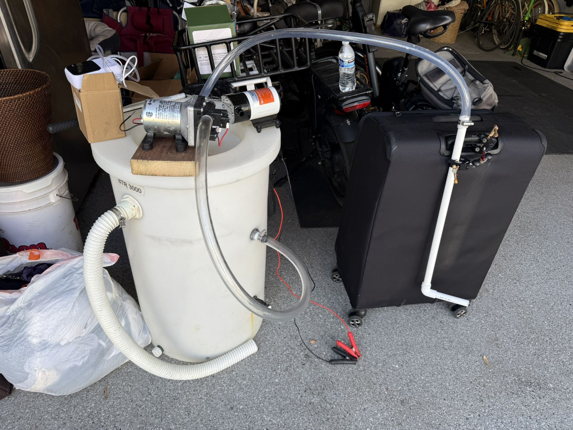 30g Live Bait Well w/ Everything