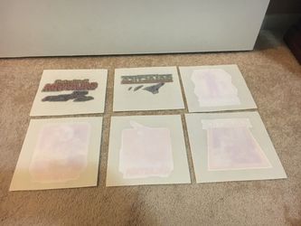 Battlestar Galactica iron on transfers (6): vintage 1(contact info removed) Red Barn