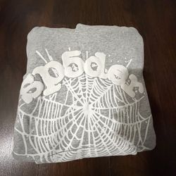Of Gray Spider Hoodie Size Small