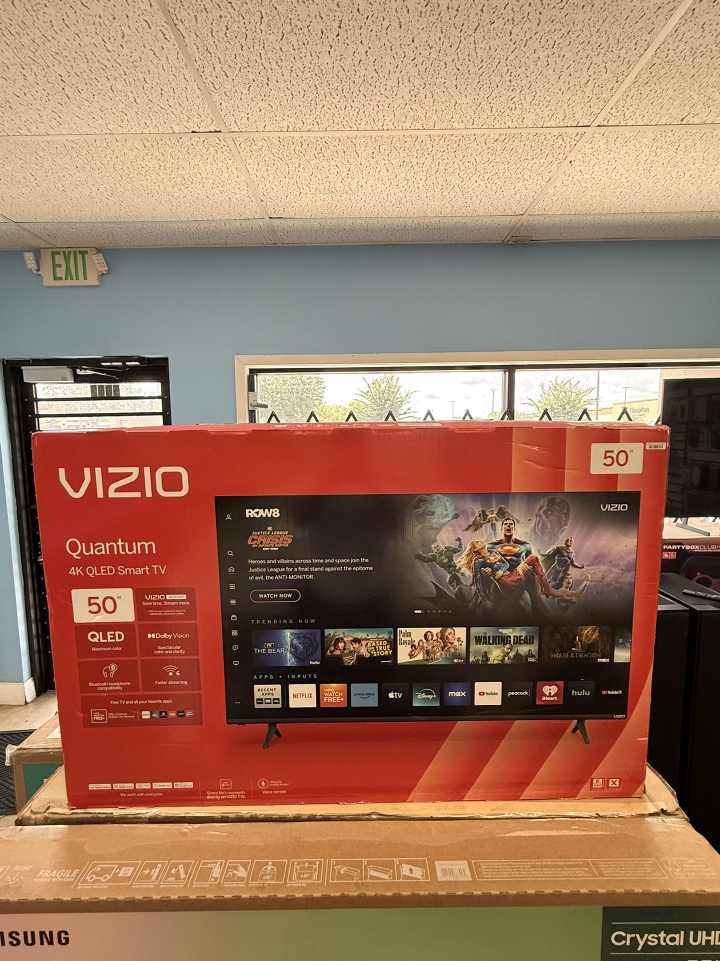 Vizio 50inch 4K QLED Smart Tv Dolby vision Tv