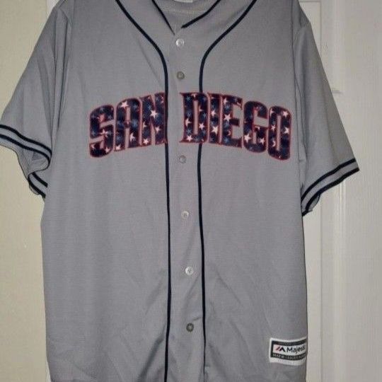 San Diego Padres Men's XL Military Camouflage Baseball Jersey Matt  Kemp USA