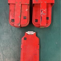 Vintage Emergency Road Reflectors 2 Sets Of 3