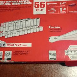 Milwaukee 56 Piece  3/8 Toolset