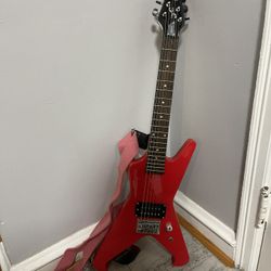 Red Electric Guitar 