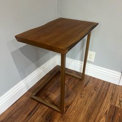 Wooden side table