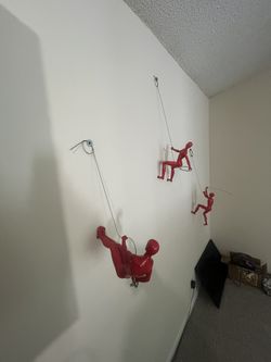 Rock Climbing Art Sculptures