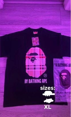 burbery x bape tee