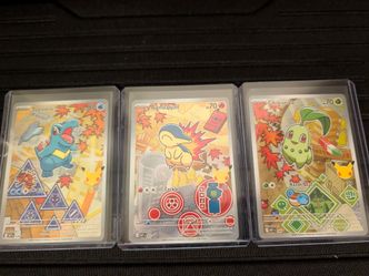 Pokemon TCG First Partners Johto