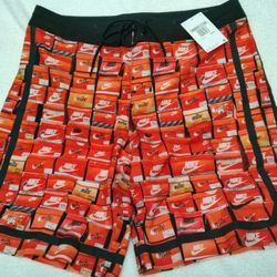 Nike fade away swim shorts 