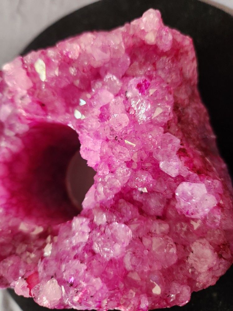 Assorted Color AMETHYST Candle Holder