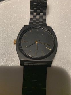 Nixon Time teller watch (stainless steel black)