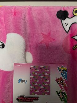 The Powerpuff Girls Super Soft Fleece Throw Blanket