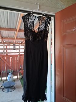 Black mermaid dress sizs M