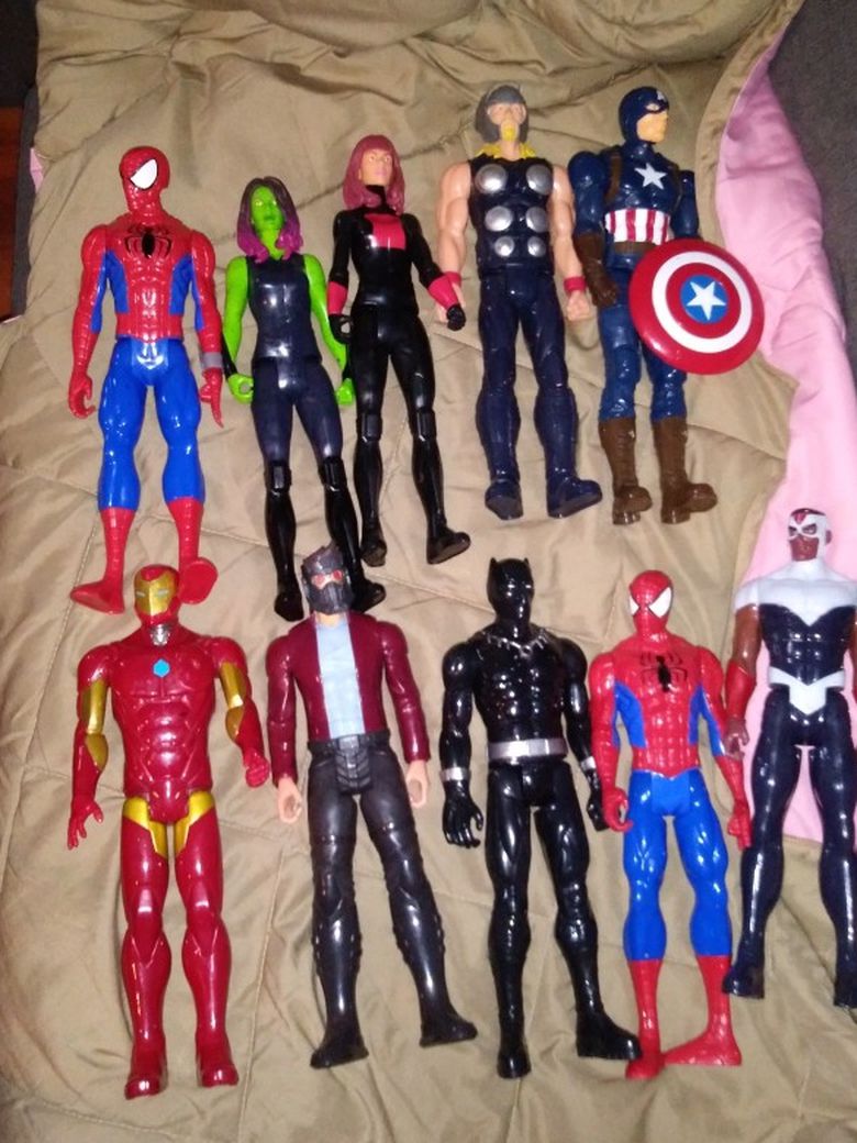 Dc Toys 11 Inches. 10 Toys In total