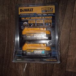 Brand New DeWalt 20V POWER STACK Batteries 