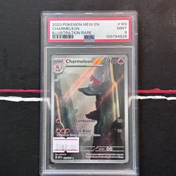PSA MINT 9: CHARMELEON 169/165