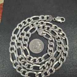 925 Silver Figaro Chain
