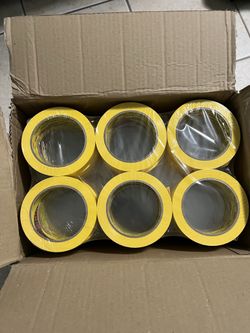 Scotch® Color Coding Tape 690, Yellow, 24 mm x 66 m, 72 Case