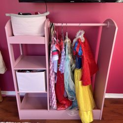 Girls Dress Up Storage /organizer 