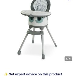 Like New Graco Floor to Table 7 in 1 High Chair