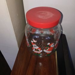 Christmas Candy or Cookies jar
