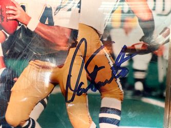 Dan Fouts San Diego Chargers Autographed Plaque - Quick Sale