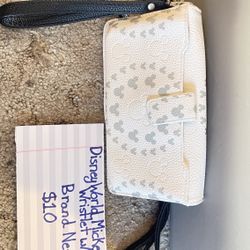Disney world Mickey Mouse wristlet w/ shoulder strap