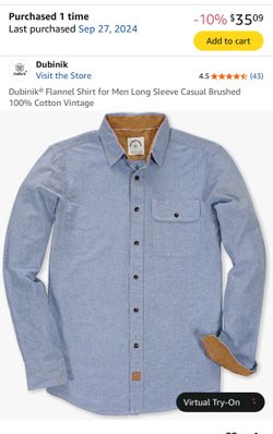 New Dubanik Men’s Flannels