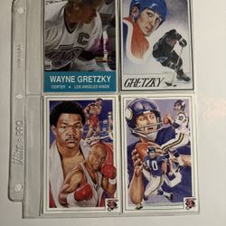 Oversized Cards Football Boxing Hockey