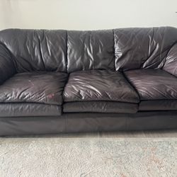 Leather Couch