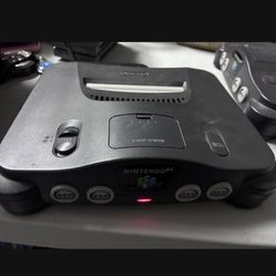 Nintendo 64 With Controller 