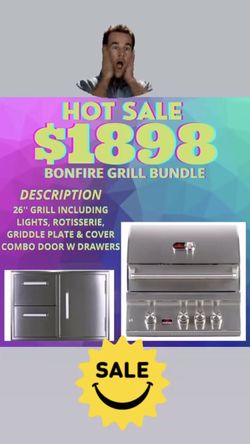 Bonfire Bbq Grill - Outdoor Kitchens