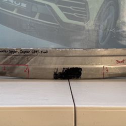16 PORSCHE BOXSTER/SPYDER/CAYMAN GT4 FRONT REINFORCEMENT BAR 