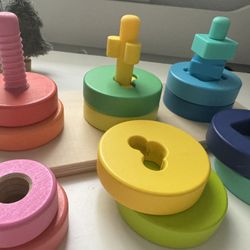 Lovevery- Twist & Pivot Pattern Puzzle