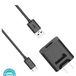 Motorola Original OEM TurboPower 10W Charger with USB-A to USB-C Cable