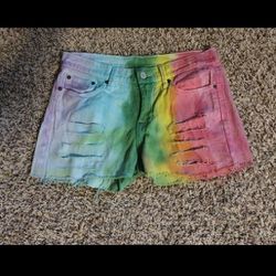 Luck Brand Rainbow Shorts