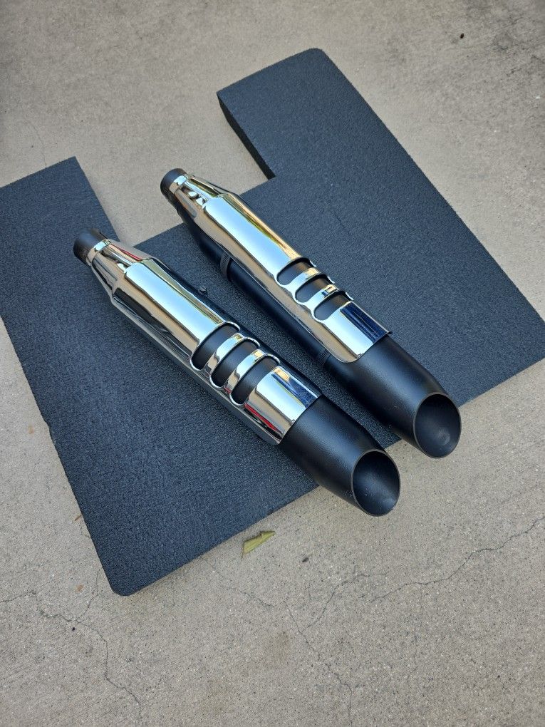 Harley Davidson Sporster 48 OEM Mufflers