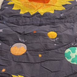 Sleeping bag for boys galaxy