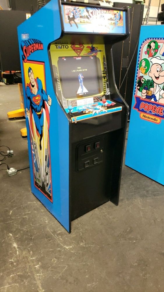 Taito Superman Arcade Machine With Beautiful Picture Tube