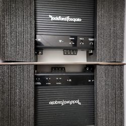Rockford Fosgate R1200-1D Amps
