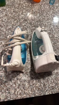 Panasonic and chefmate steam iron