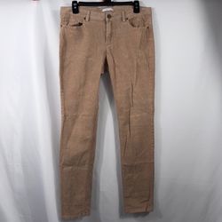 New York & Company Corduroy Pants Size 8 Brown Stretch