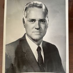 6x9  Photo Of SC Governor Fritz Hollings Political