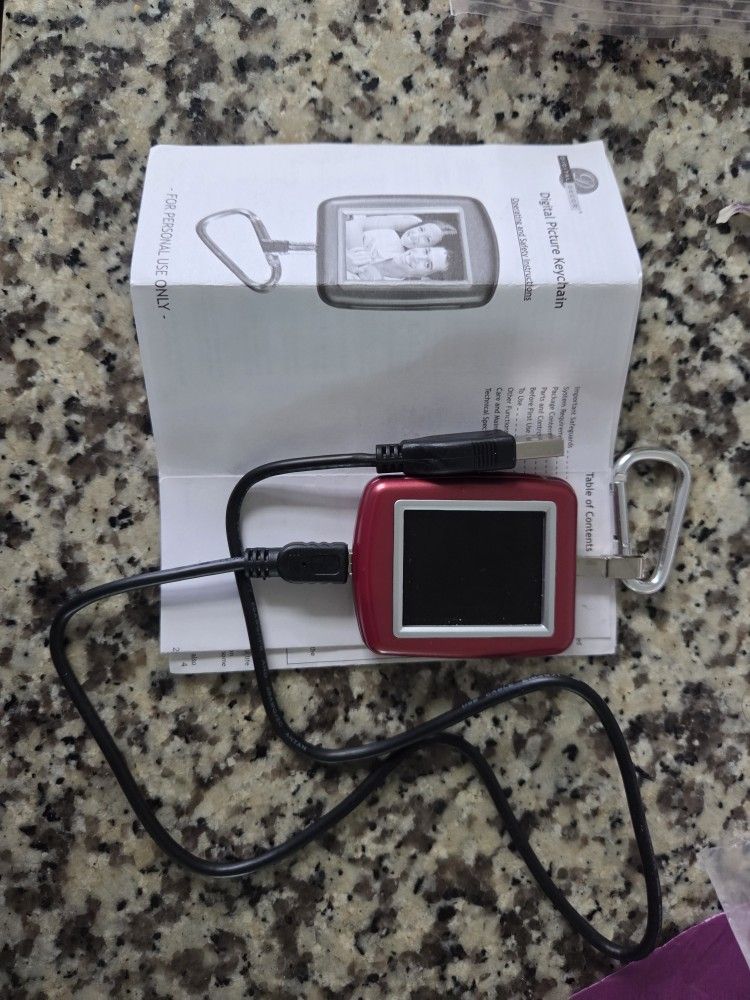 Digital Photo Keychain